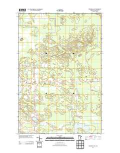 Cromwell East 2013 topographic map thumbnail