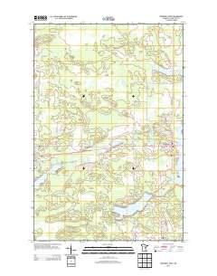 Cromwell West 2013 topographic map thumbnail