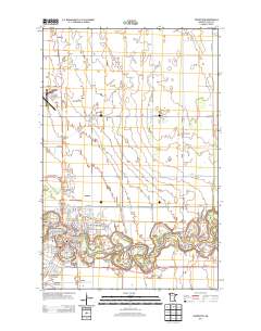Crookston 2013 topographic map thumbnail