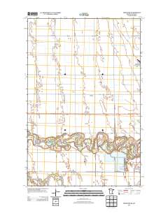 Crookston SW 2013 topographic map thumbnail