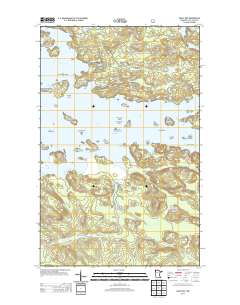 Daley Bay 2013 topographic map thumbnail