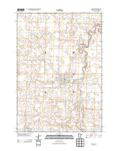 Dawson 2013 topographic map thumbnail