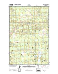 Decker Lake 2013 topographic map thumbnail