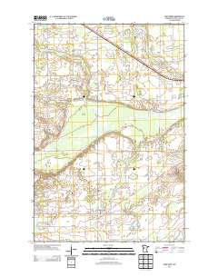 Deer Creek 2013 topographic map thumbnail