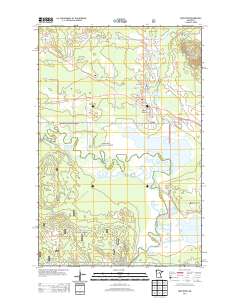 Deer River 2013 topographic map thumbnail