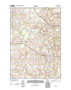 Delano 2013 topographic map thumbnail