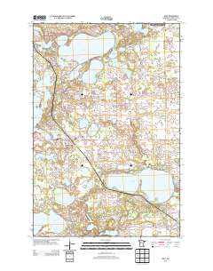 Dent 2013 topographic map thumbnail