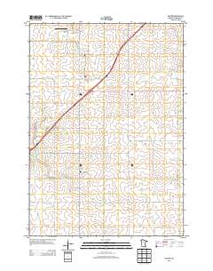 Dexter 2013 topographic map thumbnail