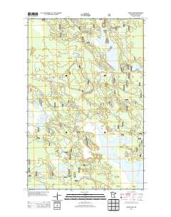 Dixon Lake 2013 topographic map thumbnail