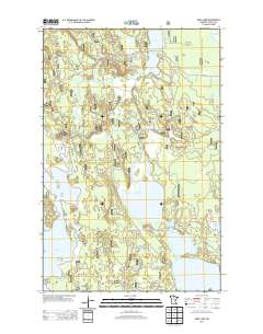 Dora Lake 2013 topographic map thumbnail