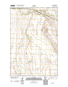 Downer 2013 topographic map thumbnail