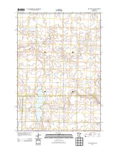 Dry Wood Lake 2013 topographic map thumbnail