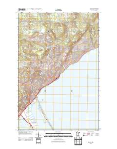 Duluth 2013 topographic map thumbnail