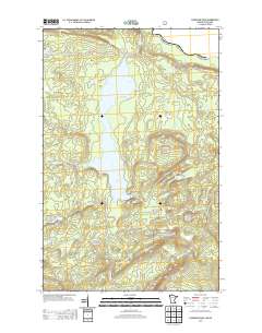 Farquhar Peak 2013 topographic map thumbnail