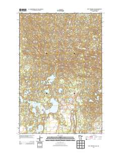East Crooked Lake 2013 topographic map thumbnail