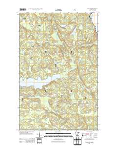 Echo Lake 2013 topographic map thumbnail