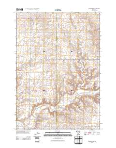 Edgerton NE 2013 topographic map thumbnail