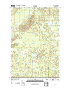 Edna Lake 2013 topographic map thumbnail