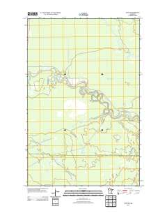 Effie NW 2013 topographic map thumbnail
