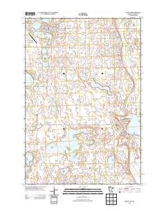 Elbow Lake 2013 topographic map thumbnail