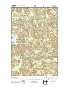 Elephant Lake 2013 topographic map thumbnail