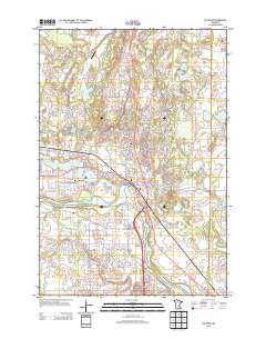 Elk River 2013 topographic map thumbnail