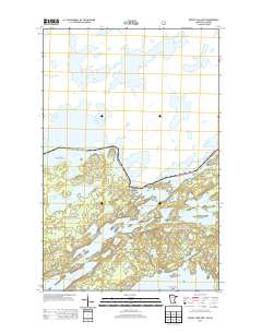 Ensign Lake West 2013 topographic map thumbnail