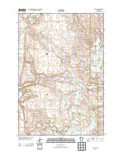 Erdahl 2013 topographic map thumbnail