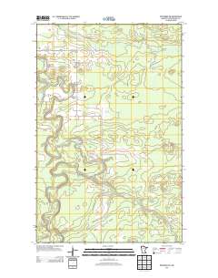 Ericsburg SW 2013 topographic map thumbnail