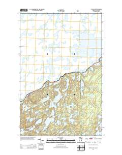 Ester Lake 2013 topographic map thumbnail