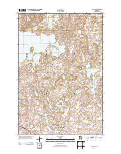 Evansville 2013 topographic map thumbnail