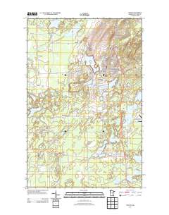 Eveleth 2013 topographic map thumbnail