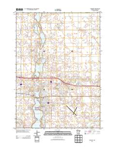 Fairmont 2013 topographic map thumbnail