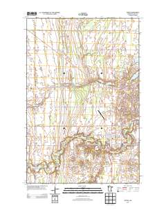 Fertile 2013 topographic map thumbnail