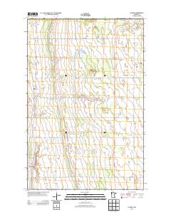 Flaming 2013 topographic map thumbnail