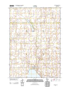 Freeborn 2013 topographic map thumbnail