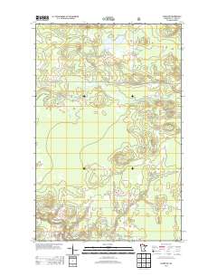 Gheen NW 2013 topographic map thumbnail