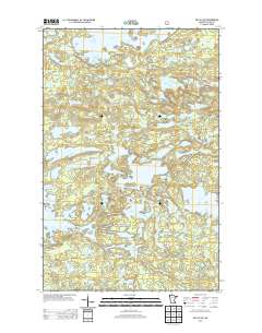 Gillis Lake 2013 topographic map thumbnail