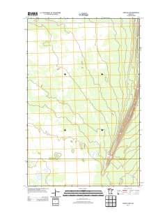 Gimiwan Lake 2013 topographic map thumbnail
