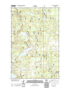 Gimmer Lake 2013 topographic map thumbnail