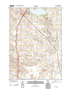 Glenville 2013 topographic map thumbnail