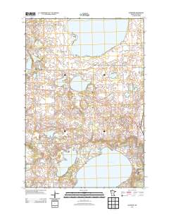 Glenwood 2013 topographic map thumbnail
