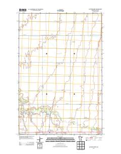 Glyndon North 2013 topographic map thumbnail