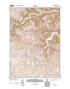 Goodhue East 2013 topographic map thumbnail