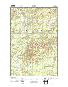 Gowan 2013 topographic map thumbnail