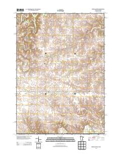 Greenleafton 2013 topographic map thumbnail