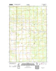 Grygla NE 2013 topographic map thumbnail