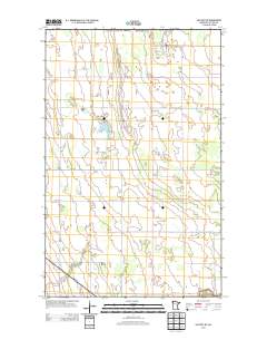 Hallock NE 2013 topographic map thumbnail