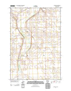 Hancock SW 2013 topographic map thumbnail