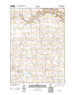 Hanska 2013 topographic map thumbnail